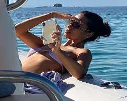 She often travels to different places and was in Turkey in October of 2020.